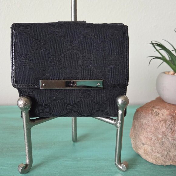 Gucci canvas bifold wallet - Picture 4 of 8